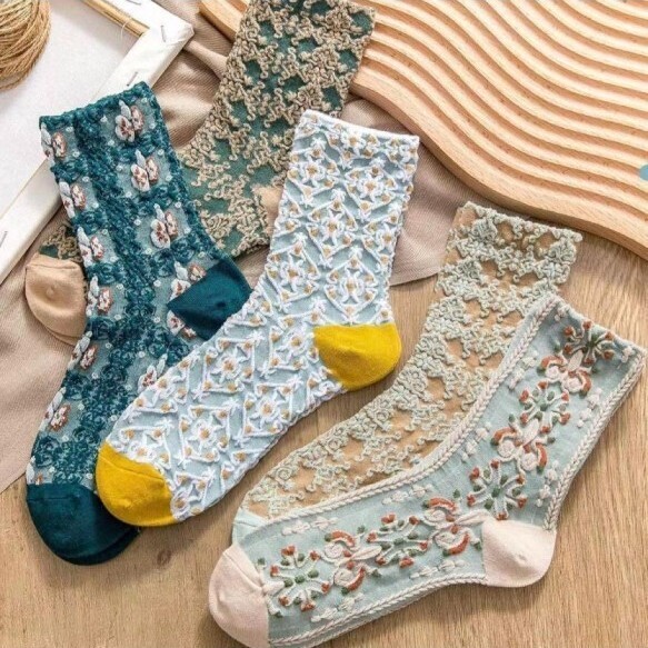 レディース 靴下 おしゃれ ソックス かわいい まとめ売り 5足セット 人気