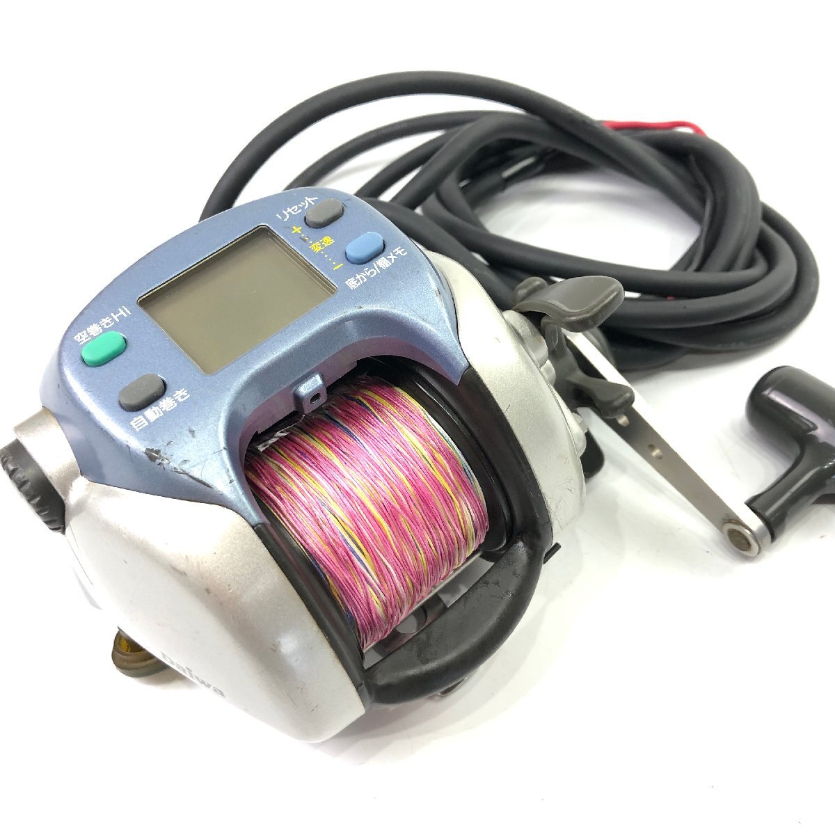 ダイワ電動リ一ル スーパータナコンS 500CP Daiwa ケーブル付 Yahoo!オークション -「スーパータナコンs500」の落札相場・落札価格