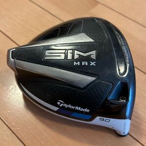 テーラーメイド SIM MAX DRIVER 9.0 ヘッドのみ ドライバー マックス
