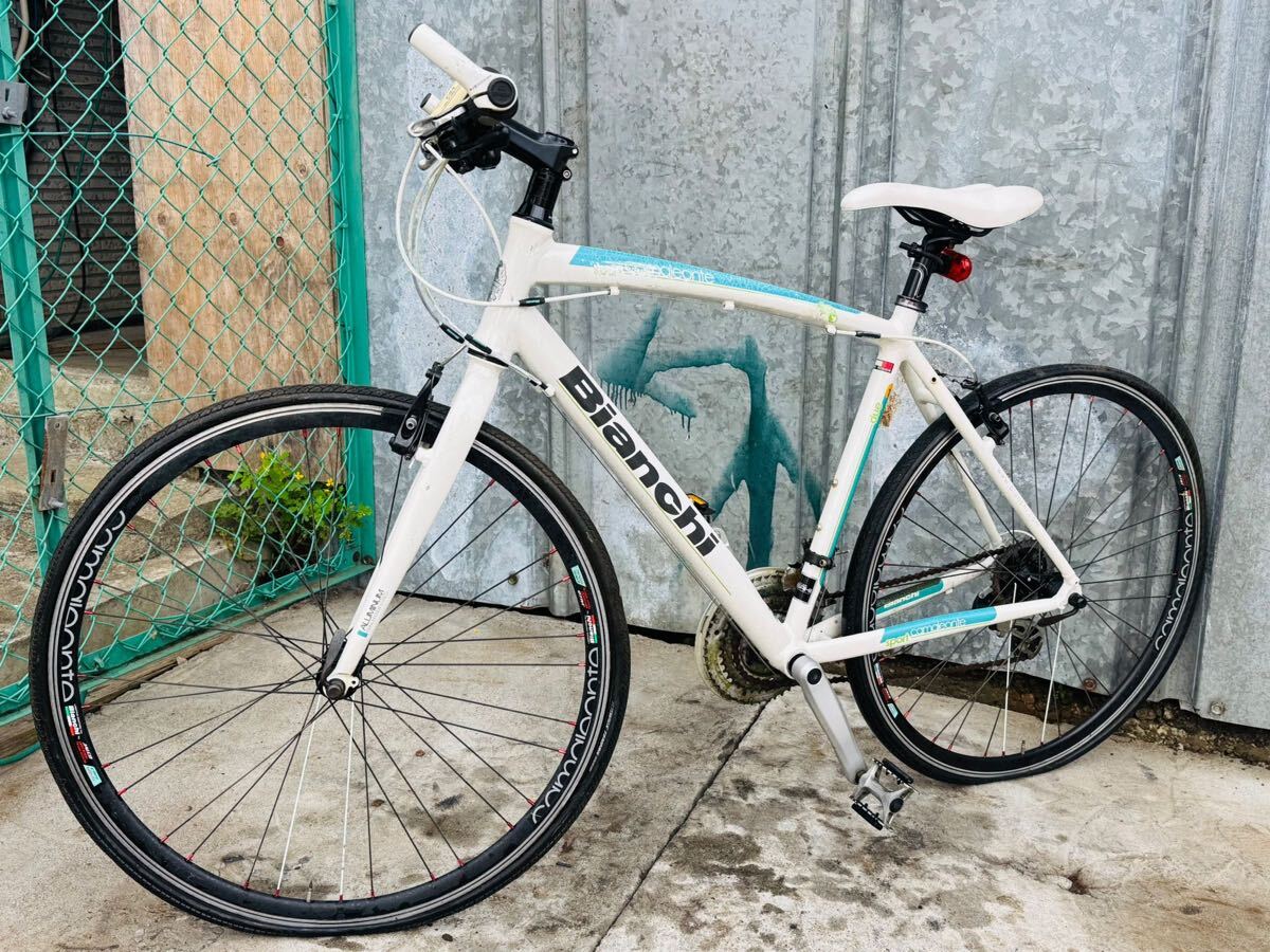 低価格の Yahoo!オークション -「bianchi ビアンキ cielo」の落札相場 自転車本体