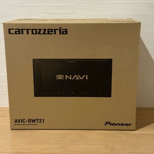 楽ナビ Pioneer パイオニア カロッツェリア フルセグ HD画質 Bluetooth HDMI AVIC-rw721