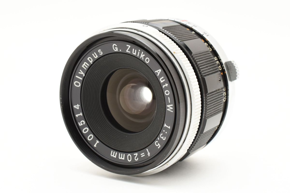 【完動品・美品】Olympus G.Zuiko Auto-W 20mm f3.5 Olympus 20mm f3.5 G.Zuiko Auto-W - Lens – Kamerastore