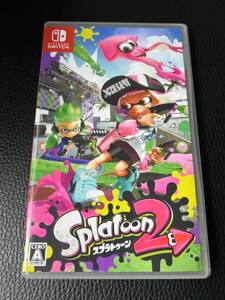 ★動作確認済★Nintendo Switch 任天堂 スイッチ ソフト Splatoon スプラトゥーン2★箱付き★