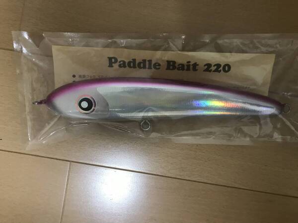 新品 ローカルスタンダード パドルベイト 220 ピンクカーペンター ガンマ