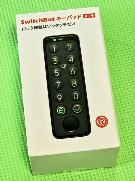 SwitchBot キーパッドタッチ 暗証番号 指紋認証 スマートホーム−スイッチボット スマートロック オートロック