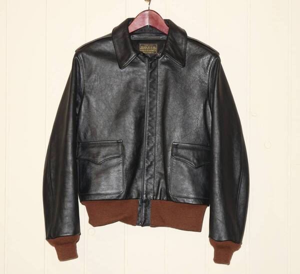試着程度 The FEW フュー 実名復刻 ROUGH WEAR A-2 フライトジャケット 38 / 旧リアルマッコイズ 石塚 旧REAL McCOYS A2