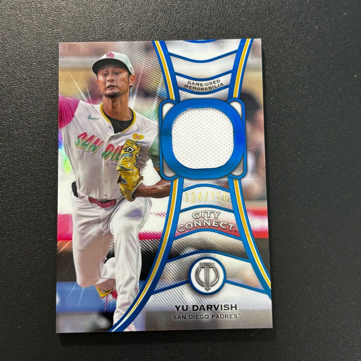 Topps ダルビッシュ有 MLB レリックカード 実着用ユニフォーム