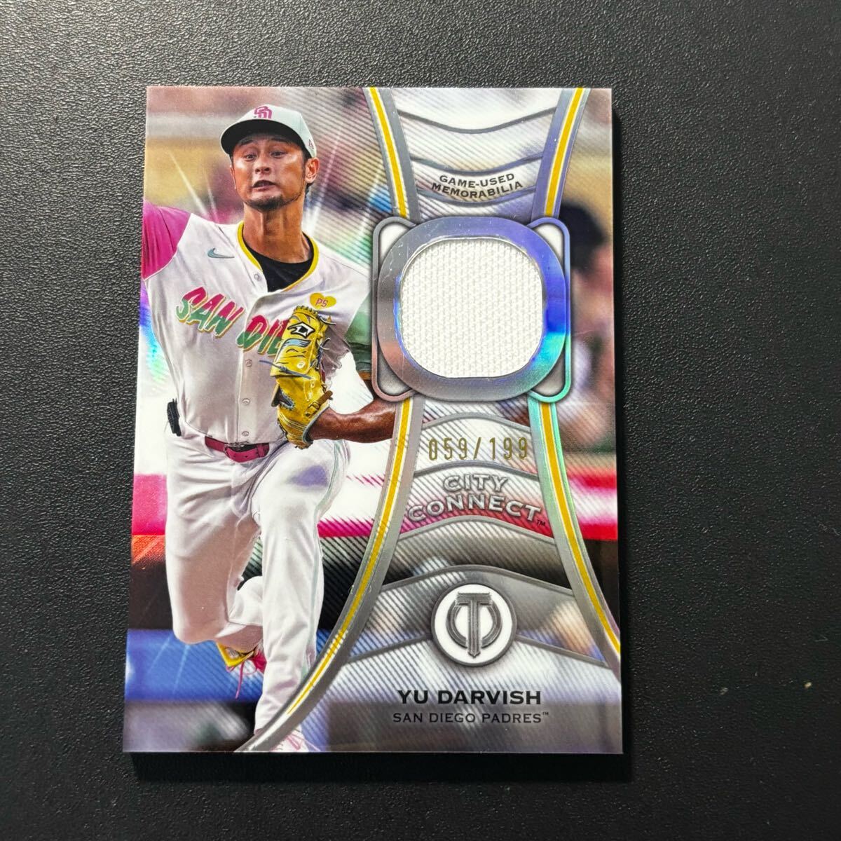 【希少】ダルビッシュ 試合実使用ジャージカード 2023 topps Yahoo!オークション -「ダルビッシュ有 カード」(Topps