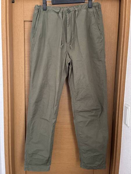 orSlow NEW YORKER RIPSTOP PANTS size2 オアスロウ パンツ リップストップ 軍パン イージーパンツ