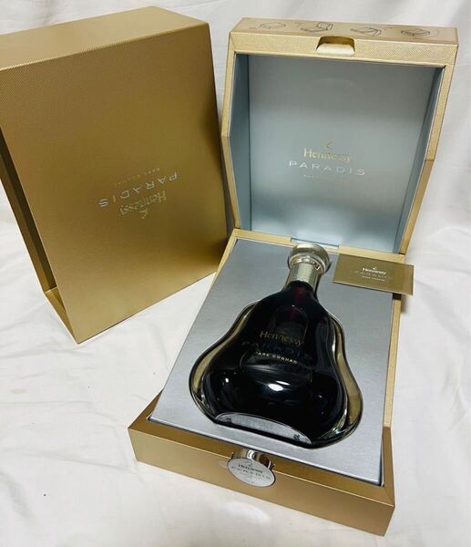 Hennessy PARADIS ヘネシー パラディ Rare コニャック クリスタルボトル 化粧箱付き 未開封 ブランデー