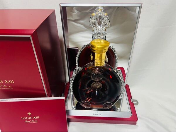 REMY MARTIN レミーマルタンルイ13世 バカラ クリスタルボトル 替栓・冊子・鏡面化粧箱付き!未開封 ブランデー