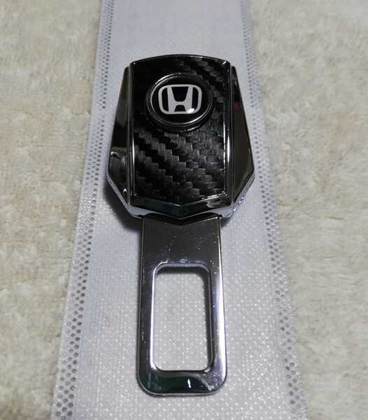 ★HONDA カーボン柄 バックルクリップ★検) 無限 フィット CR-V S660 ヴェゼル ステップワゴン modulo odyssey N-BOX アコード インサイト