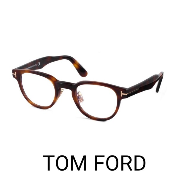 TOM FORD トムフォード TF5783-D-B 053 メガネフレーム ブラウン アジアンフィット セルフレーム 伊達メガネ