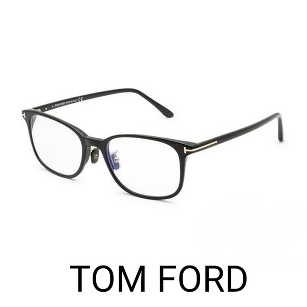 TOM FORD トムフォード TF5852-D-B 001 メガネフレーム ブラック アジアンフィット 伊達メガネ