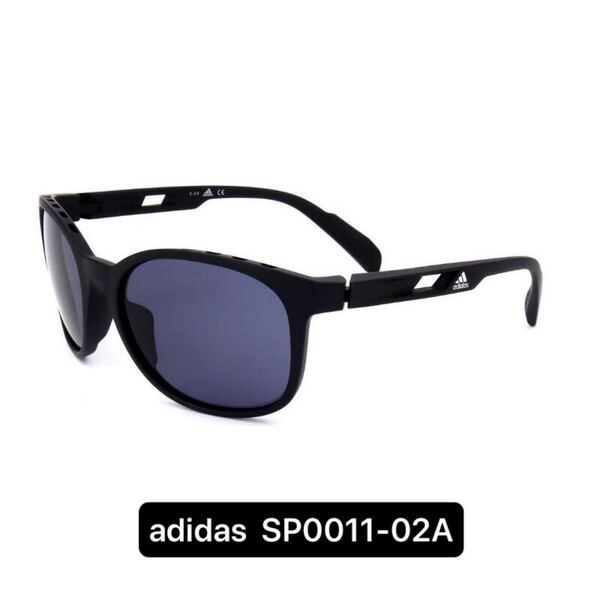 【正規品】adidas アディダス サングラス SP0011-02A Sunglasses Black スポーツ 紫外線