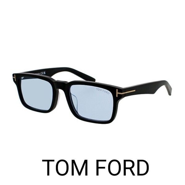 TOM FORD トムフォード TF1148-D 02V サングラス ブラックアジアンフィットFT1148-D AsianFit UVカット ブルー