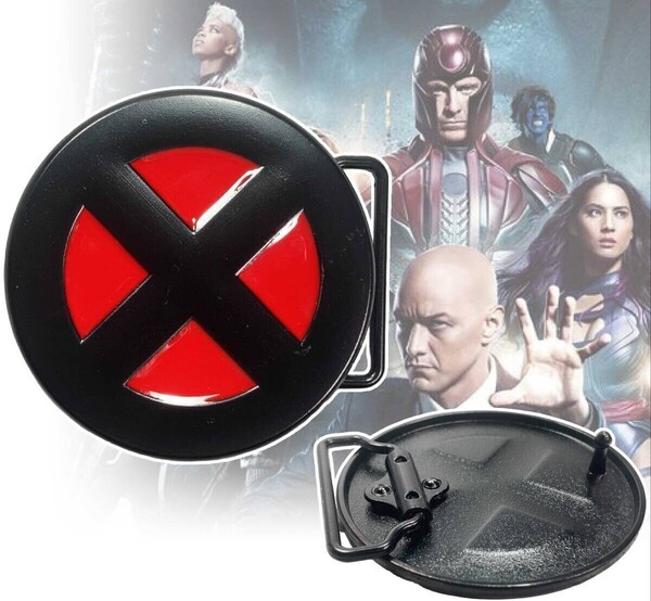 ★送料無料★「X-MEN/エックスメン バックル」tface-g 【タグ:映画、アクセサリー、アメコミ】 T06/28