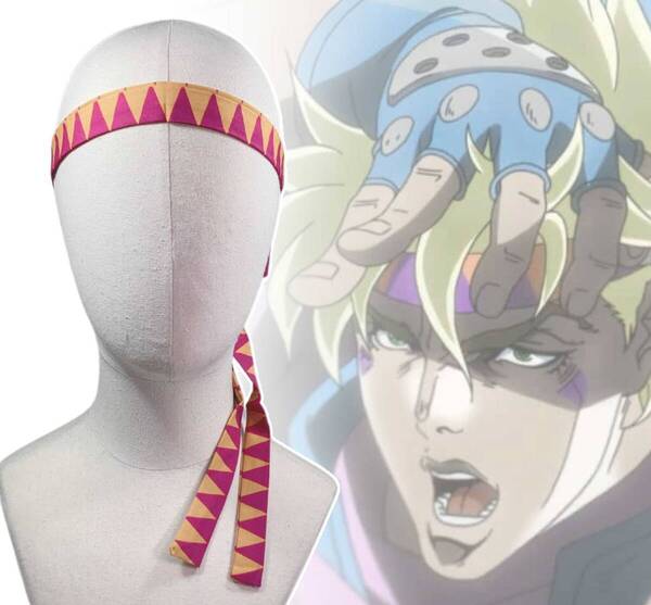 ★送料無料「ジョジョの奇妙な冒険 シーザー・ツェペリ バンダナ」tface-g 【タグ:アニメ、アクセサリー】3 T06/30