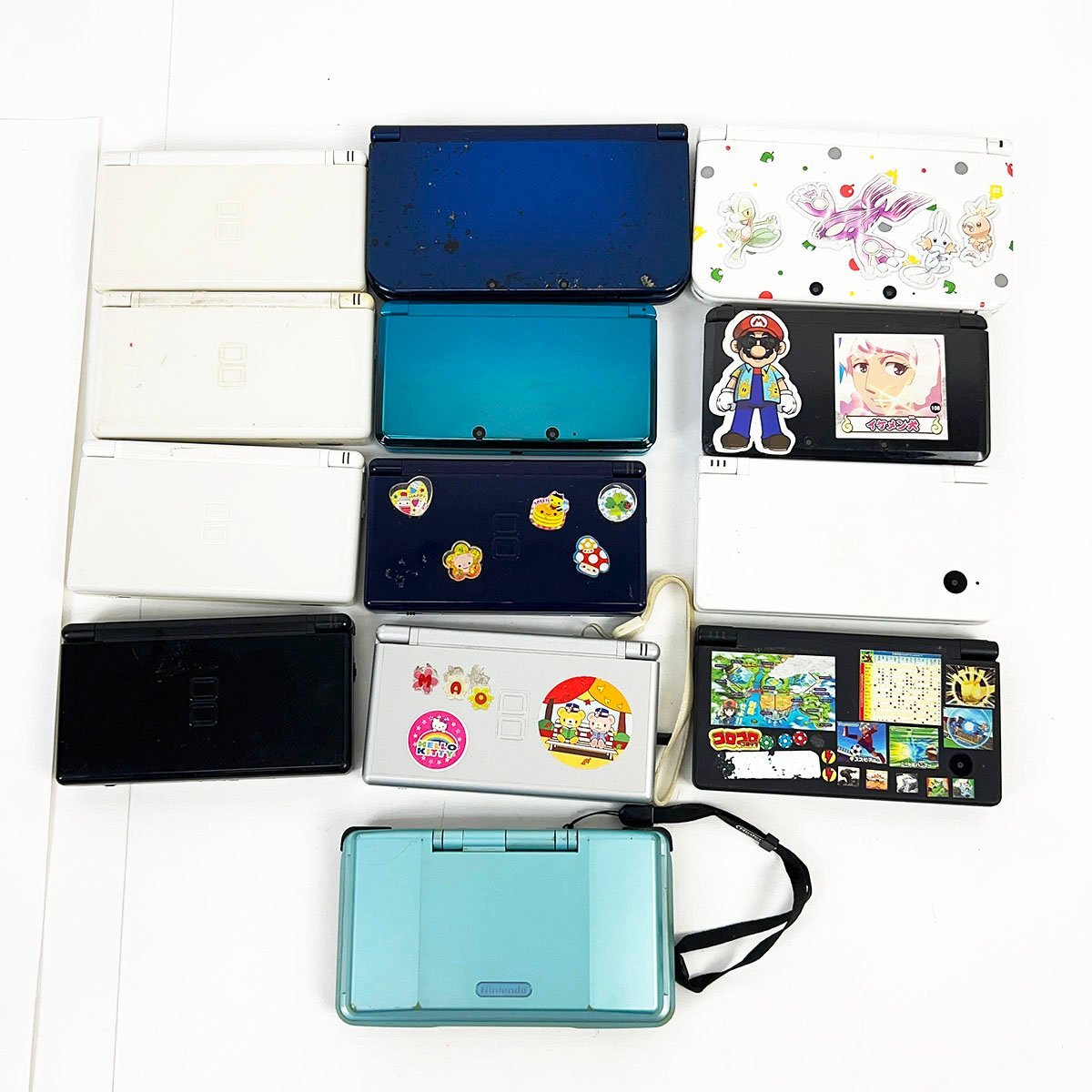 3DSセット(ジャンク品) Yahoo!オークション - ジャンク品 Nintendo ニンテンドー3DS 9点