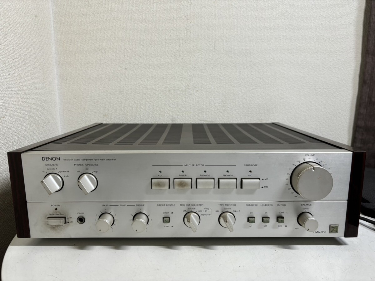 DENON PMA-950 プリメインアンプ デノン パワーアンプ Yahoo!オークション -「pma-950」の落札相場・落札価格