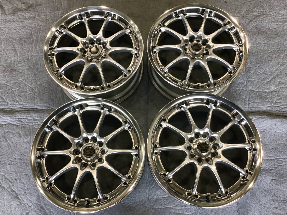 【写真更新】レイズ GTーN 18インチ 廃番 金色 2ピース 4本 Yahoo!オークション -「rays gt-n」の落札相場・落札価格