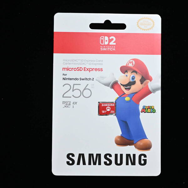 (新品・未開封)Samsung microSD Express Card 256GB for Nintendo Switch 2