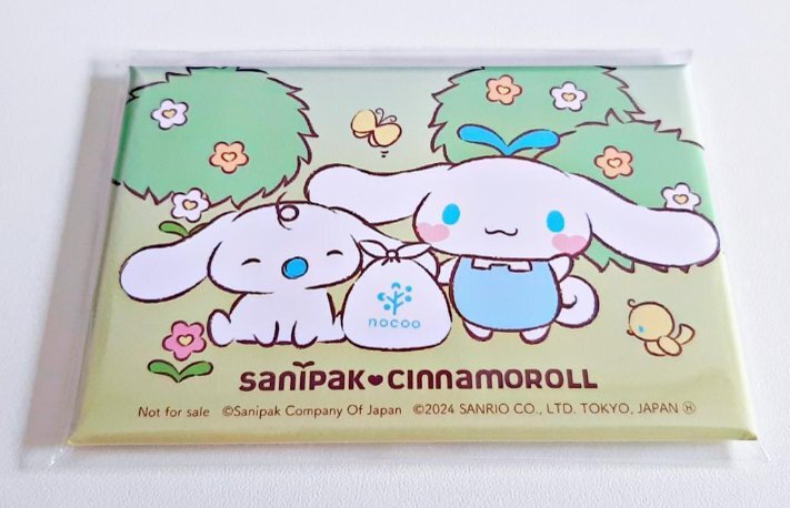 シナモロール サニパック 缶マグネット