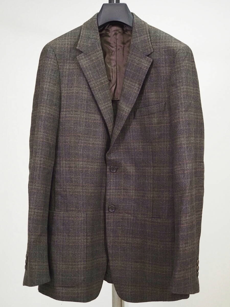 PRADA プラダ ロゴ チェック シングルブレスト Blazer ブレザー Yahoo!オークション -「pradaプラダジャケット」(テーラード