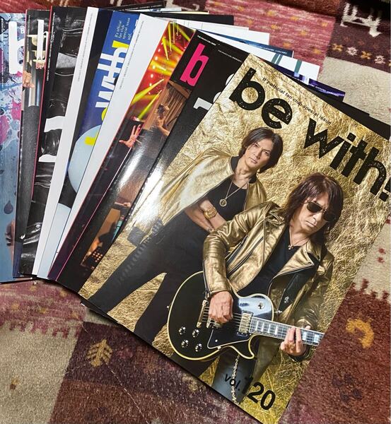 B'z Party 会報『be with!』vol.120~131の12冊セット☆