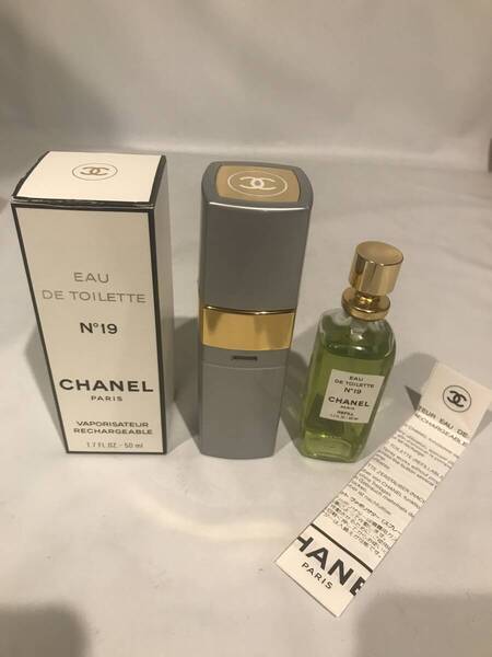 シャネル CHANEL 50ml N°19 No19 EDT オードトワレ リチャージブル リフィル スプレー 香水 フレグランス