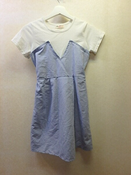 (ny4-25-0604-5) 女の子 150サイズ ワンピース AIRLY momo 半袖 子供服 中古