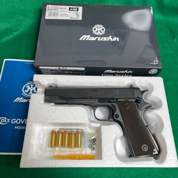 美品☆マルシン★コルトガバメントM1911A1エクセレントヘビーウェイト モデルガン