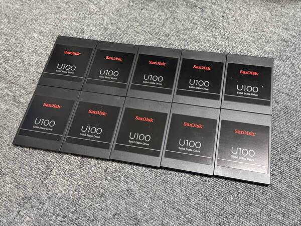 【10個セット】SATA SSD SanDisk U100 30GB 6Gbps