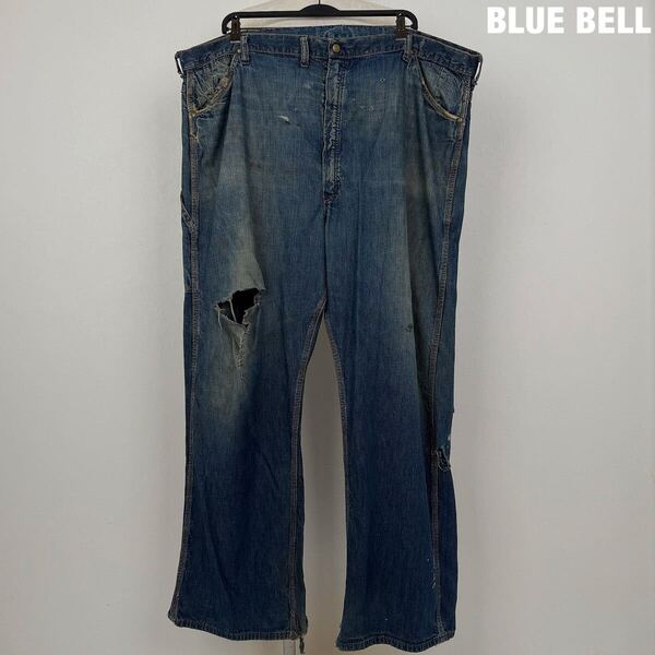 BLUE BELL 50s ビンテージ ペインター デニム パンツ Wrangler ブルーベル vintage 古着 40s 60s ラングラー
