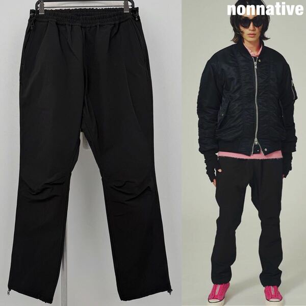 nonnative 23AW HIKER EASY PANTS N/PU TWILL STRETCH CORDURA ノンネイティブ イージーパンツ