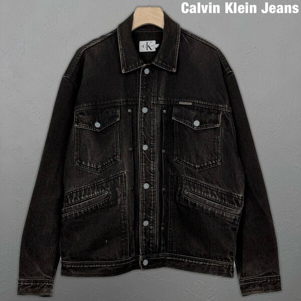 Calvin Klein Jeans 90s 24MJ デニム トラッカー ジャケット カルバンクライン ビンテージ vintage 古着