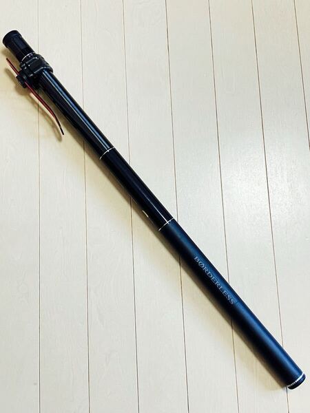 送料無料!良品!シマノ ボーダレス 玉の柄 ランディングシャフト 550 タモホルダー付き
