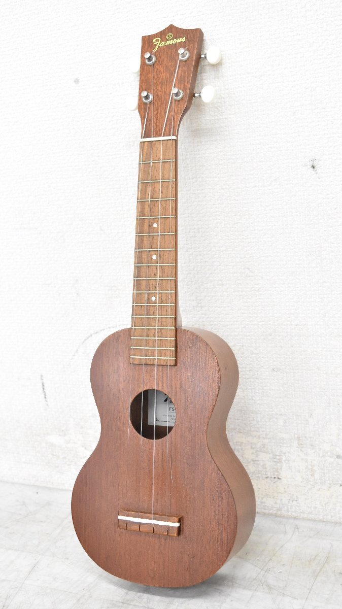 美品中古 famous fs-1g Yahoo!オークション -「famous ウクレレ fs-1g」の落札相場