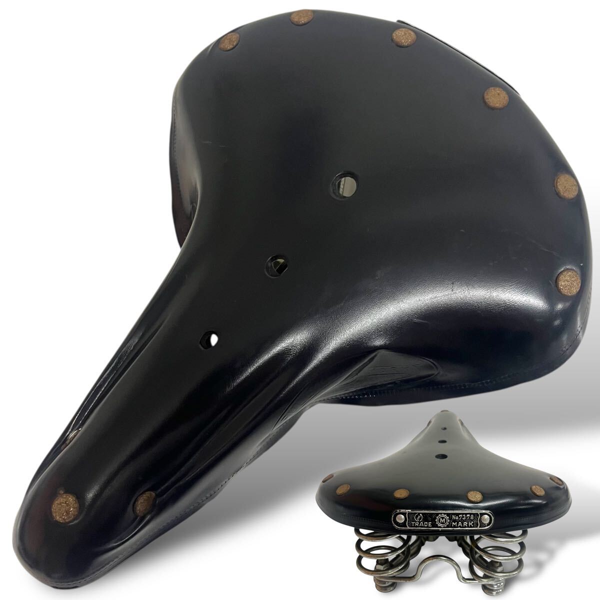 【未使用品】Gyes クラシックレザーサドル ブラック 本革 Yahoo!オークション -「革サドル」(スポーツ、レジャー) の落札