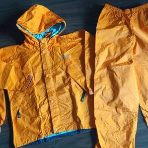 mont-bell モンベル キッズ レイントレッカー 140cm レインウェア