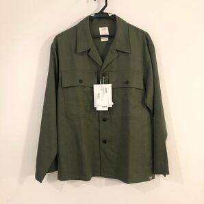 VISVIM CARDWELL SHIRTS L/S OLIVE ヴィズヴィム
