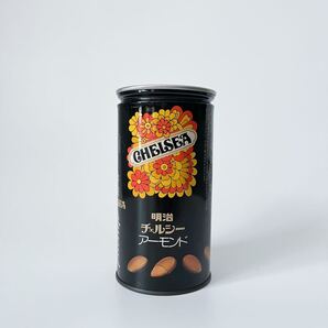 70年代 明治チェルシーアーモンド缶 昭和レトロ
