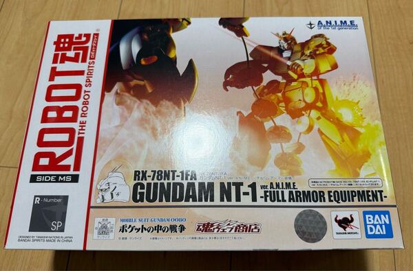 新品未開封 ROBOT魂<SIDE MS> RX-78NT-1FA ガンダムNT-1 ver. A.N.I.M.E. ~チョバム・アーマー装備~