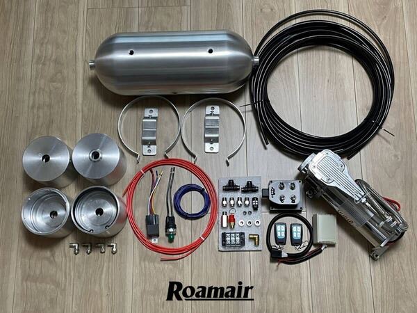 ROAMAIR エアリフターキット 4CUP【エアカップタイプ】 検索用:スタンスパーツ ロベルタカップ エアサス