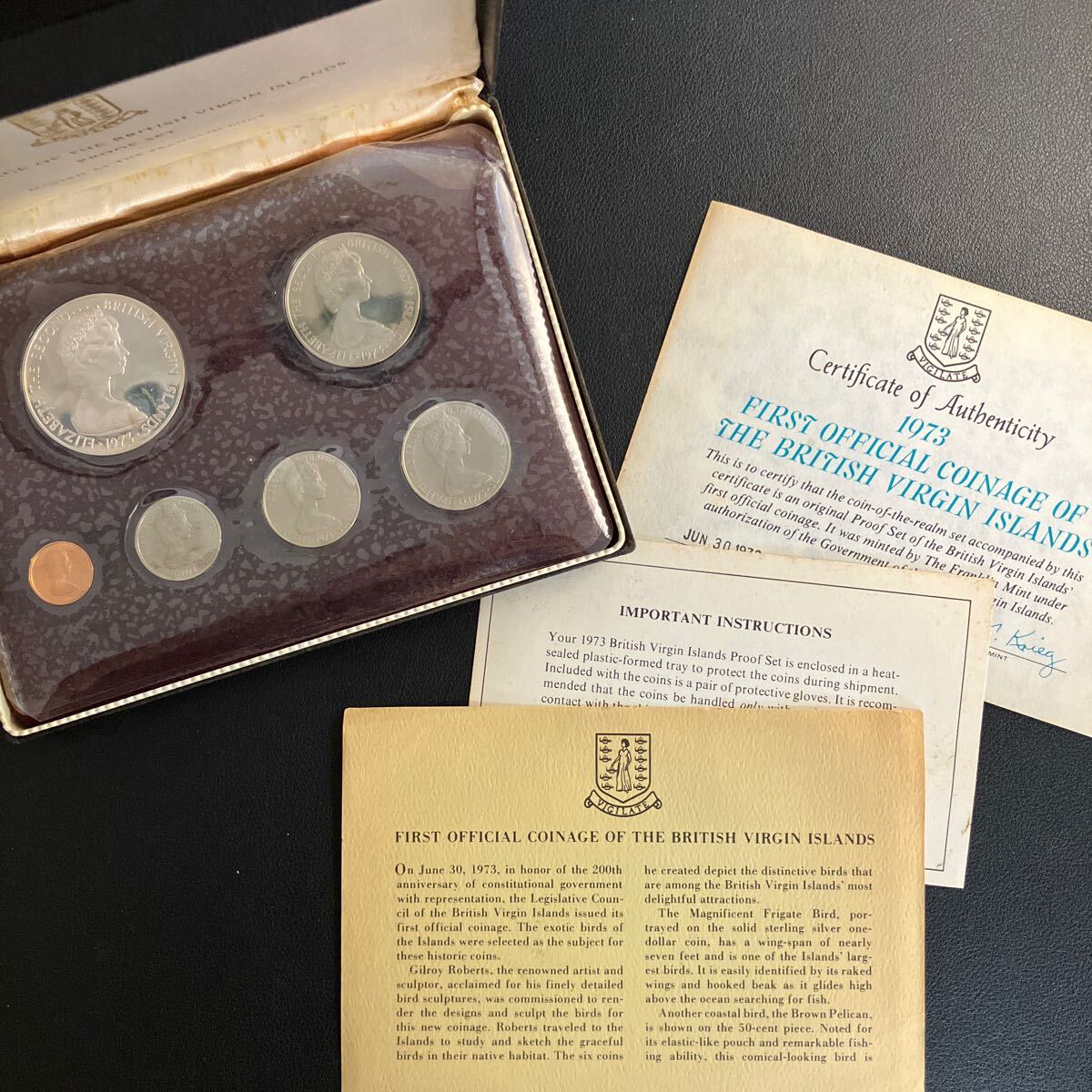 エリザベス女王 1973年 コインセット 銀貨 まとめ売り 送料込み