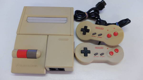 ニューファミコン本体セット HVC-101 AV仕様 コントローラー付属 管理番号:022