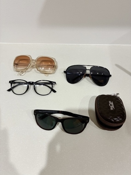 【期間限定値下げ】サングラス セット まとめ売り IZONE NEW YORK 折りたたみ ティアドロップ 伊達メガネ