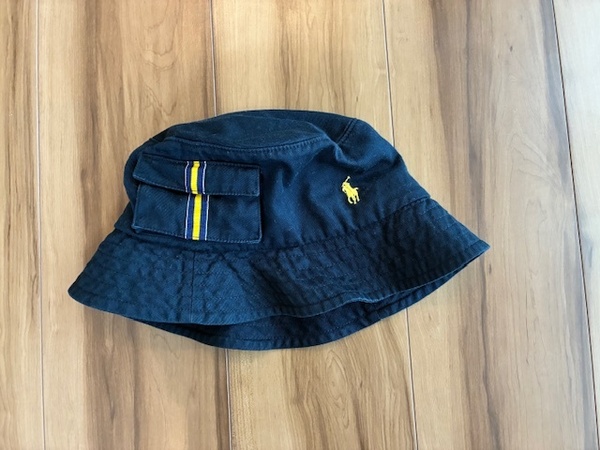 【期間限定値下げ】POLO RALPH LAUREN バケットハット 帽子 ネイビー サイズ 56 ラルフローレン RRL