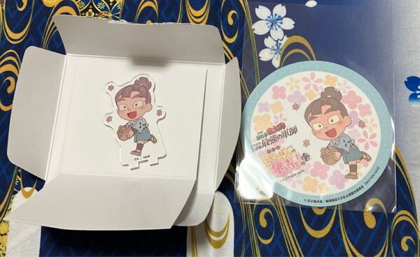 忍たま乱太郎 アニカフェ アニメイトカフェ ミニアクリルスタンド アクスタ コースター 金吾