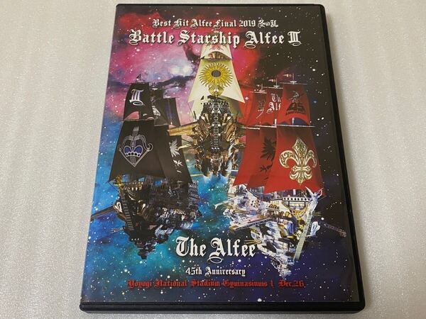 THE ALFEE DVD 45th Anniversary Best Hit Alffe Final 2019 冬の乱 Battle Starship Alffe III